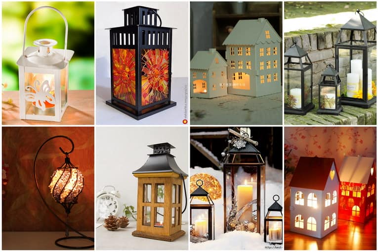 Вдохновение дня: свечные фонарики для декора дома и дачи фото