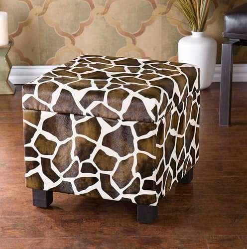 Мебель с жирафовым принтом