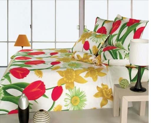 Постельное белье с цветами - простой способ добавить ярких красок в дом