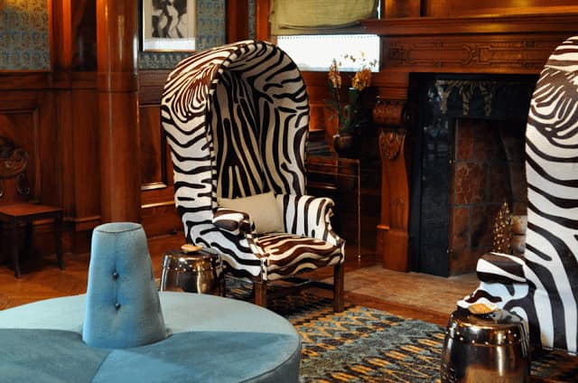 мебель с принтом зебра фото