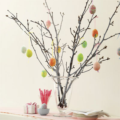 Пасхальное дерево может стать главным компонентом праздничного декора