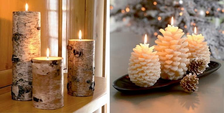 Как украсить подоконник свечами: уютное освещение