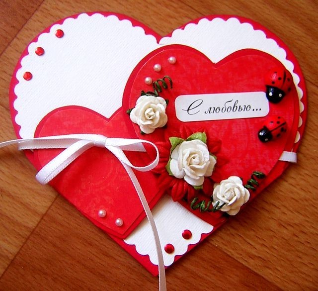 Валентинка - простой подарок в День Святого Валентина