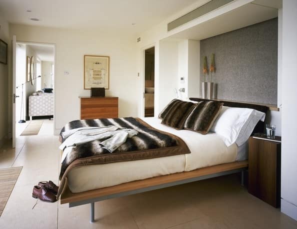 Интерьер спальни в стиле модерн
