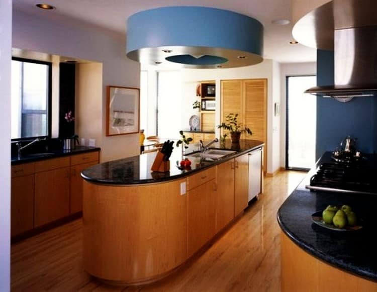 Интерьер и дизайн кухни в частном доме (39 фото)