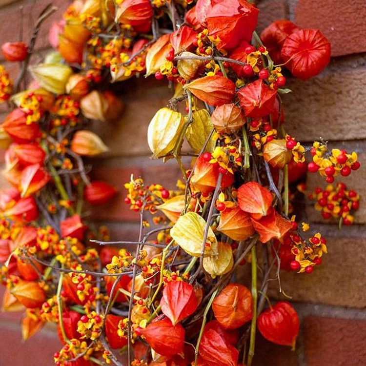 Как украсить квартиру осенью: легкие идеи для осеннего декора дома из природных материалов (41 фото)