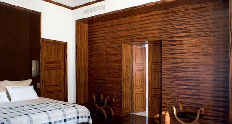 Отделка стен деревом и деревянными панелями - примеры дизайна (39 фото)