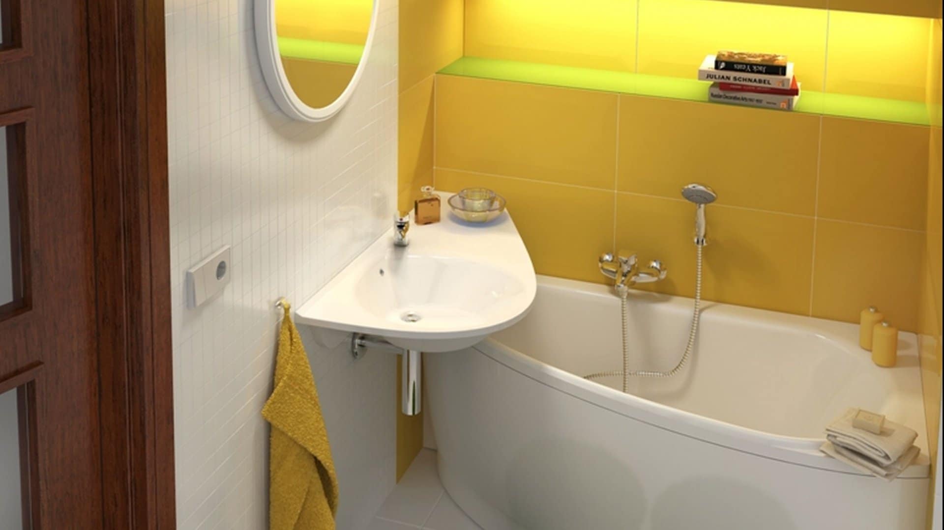 Дизайн маленькой ванной: комфорт и практичность в небольшом помещении