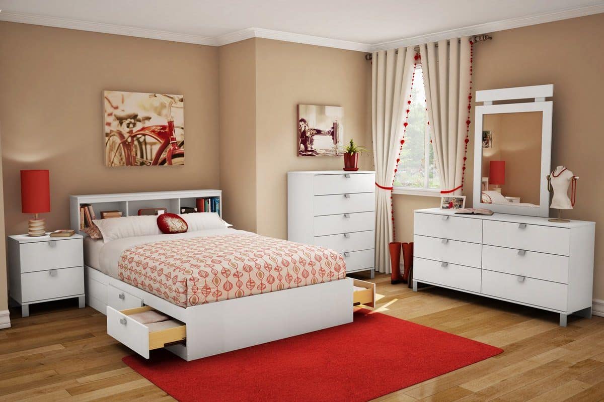 Дизайн спальни для девушки